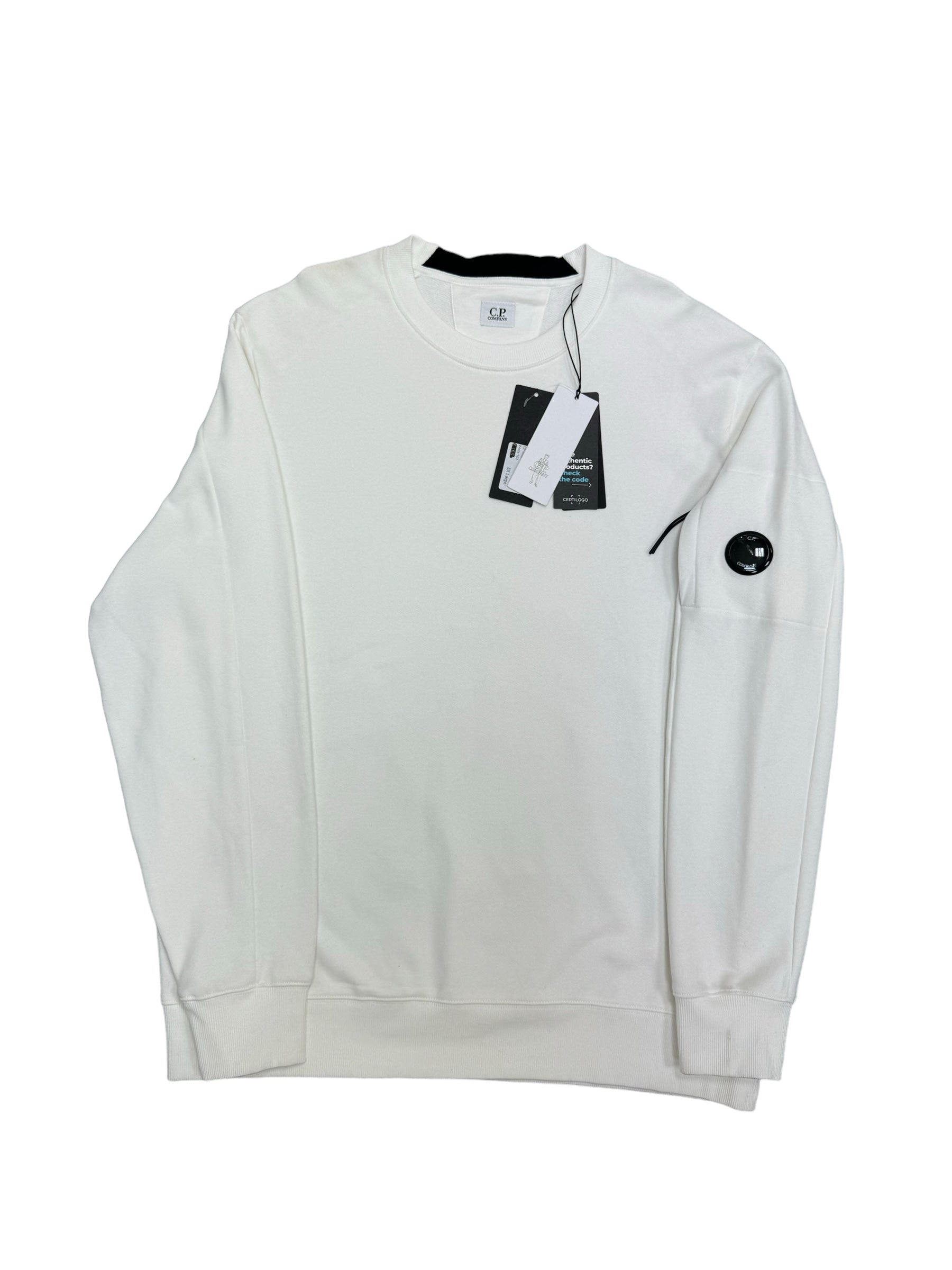 Cp company jumper white online