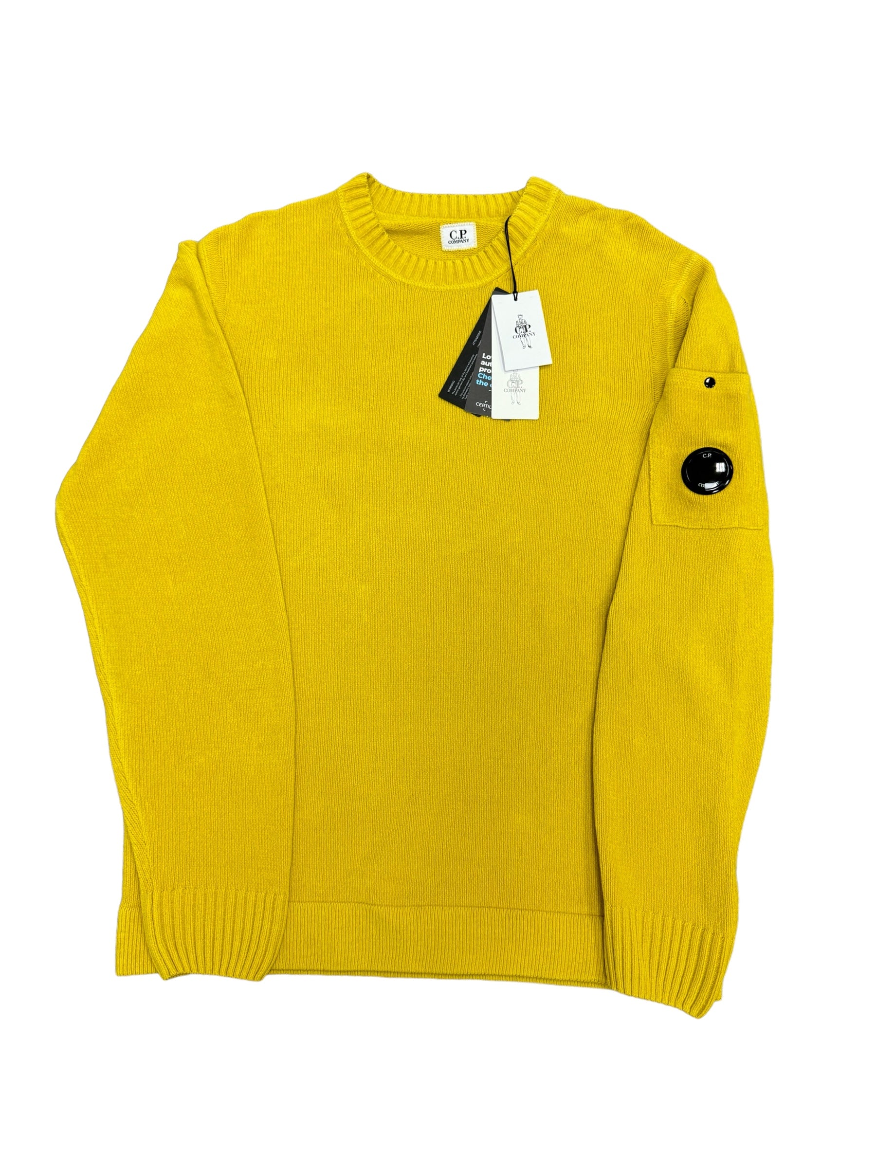 Cp company yellow jumper best sale